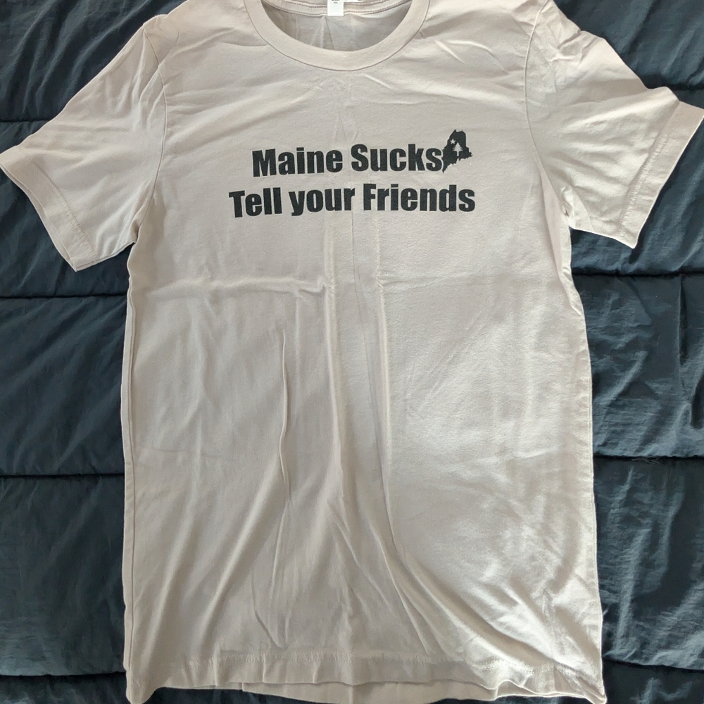 Graphic Short Sleeve Tee - White with Black Print